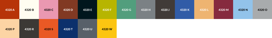 Le Corbusier – Polychromie architecturale 1959 (codes couleurs)