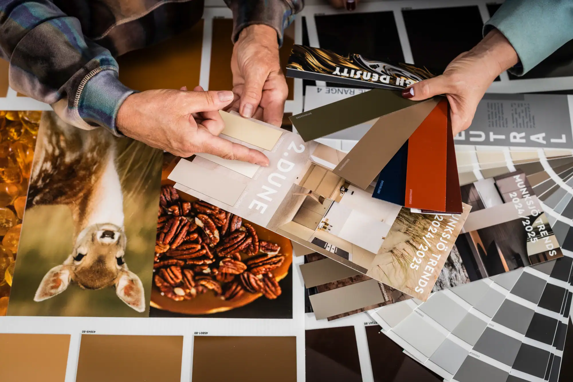 Color library of more than 6000 color references.