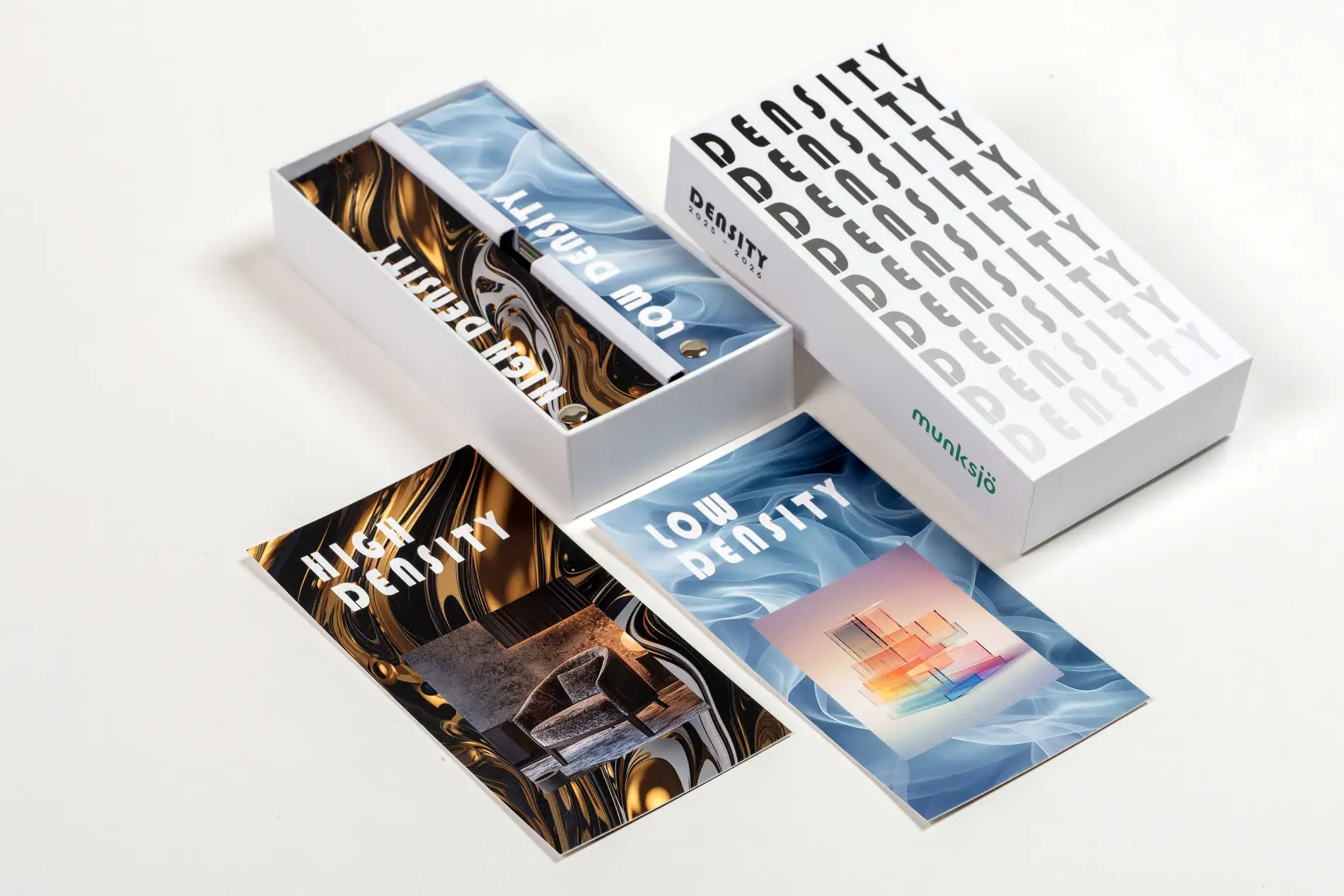 DENSITY The contrast between visibility and transparency.