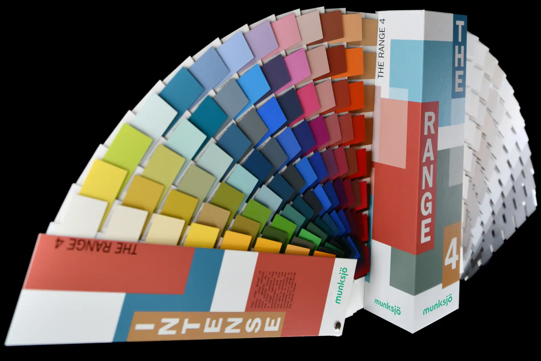 The RANGE 4 From the purest white to the most intensive colors.